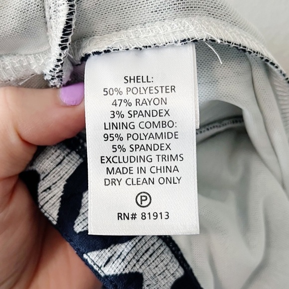 NWT Plenty by Tracy Reese Printed Midi Tube Skirt Size Small Sweet Cream/Cosmos - Picture 8 of 9